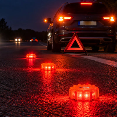 Balises LED magnétiques, lot de 3