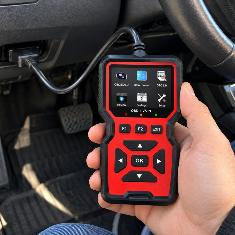 Valise de diagnostic OBD2 V519 à écran couleur