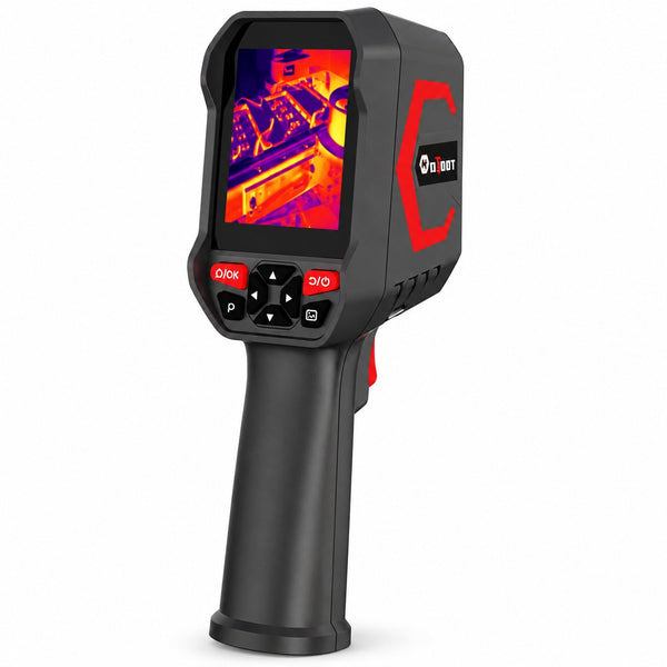 Caméra thermique 256×192 avec image réelle, −20 à 550 °C