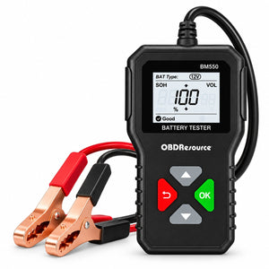 Testeur de batterie numérique 6, 12 et 24 V